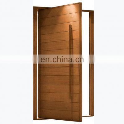 Hot sales exterior pivot door solid main door modern designs pivot front door