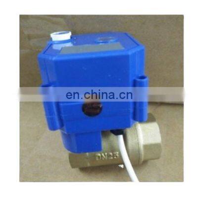 stainless steel electric valve 5V 12V 220V ss304 DN15 DN20 cwx-25s electric valve
