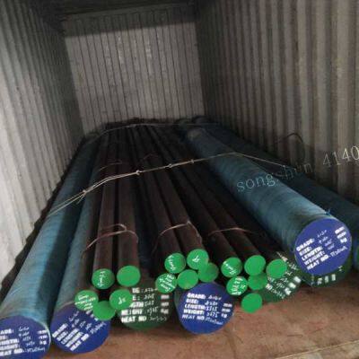 SAE 4140 Forged High Tensile Alloy Steel Round Bars photo-5