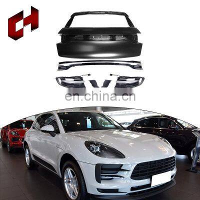 CH Wholesale Vehicle Modification Parts Rear Diffuser Front Lip Support Kit Body Parts For Macan 2014-2017 to 2018-2021 photo-5