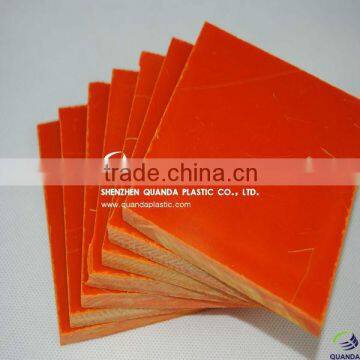 orange laminated bakelite sheet