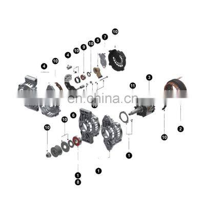 Auto ac 12V 24V Alternators Prices Car Alternator for Hyundai 37300-2B520 photo-3