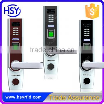 500 Fingerprint Users USB Flash Disk Upload ID Card PIN Code Door Lock with Battery and Key