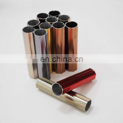 6063 Custom Colorful Anodized Aluminum Pipe Aluminum Tube Parts for Windows Curtain for Hold Sale Price photo-3
