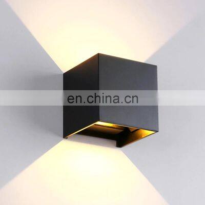 12W Waterproof AC85-265V Surface Mounted LED Wall Light Modern Nordic Indoor Wall Lamps