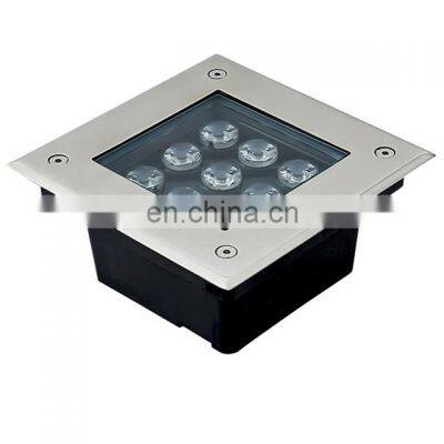 Ip67 Rgb LED Buried Light 5W 9W 12W 15W Inground Lights IP68 Waterproof Outdoor Underground Lamp