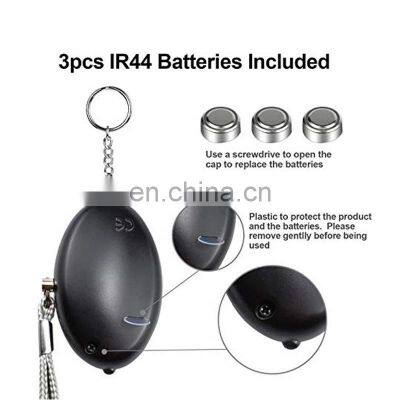 Wholesale 140dB Personal Anti-Attack Safety Keychain Alarm Personal Alarms for Children With Led Light photo-4
