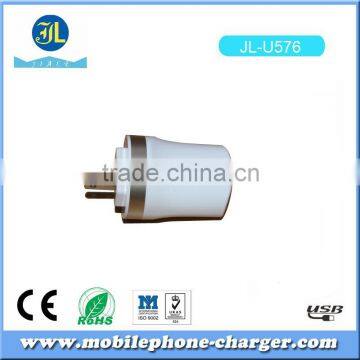 Zhongshan Factory Direct 2 Port USB Travel Charger for Smartphone photo-2