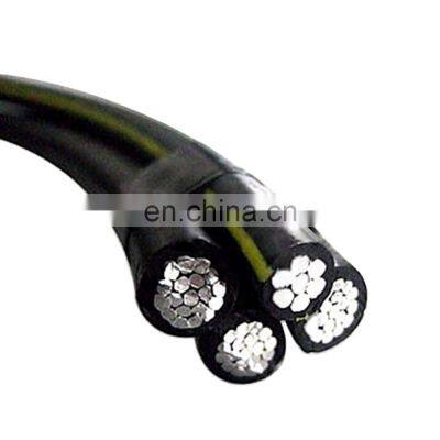 Aluminum Conductor XLPE Insulation Aerial Overhead Insulated Cable