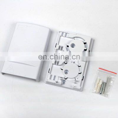 2core SC Port Optical Fiber Socket Panel With 2 Cores FTTH Optical Rosettes photo-3