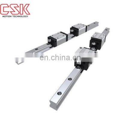 100% Original Taiwan made CSK 25mm linear guideway LMG25 with bearing block for CNC machine