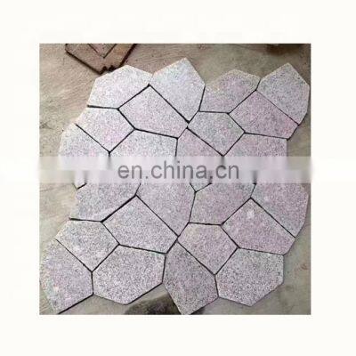 granite fantasy grey crazy interlocking paving, mat landscaping stones