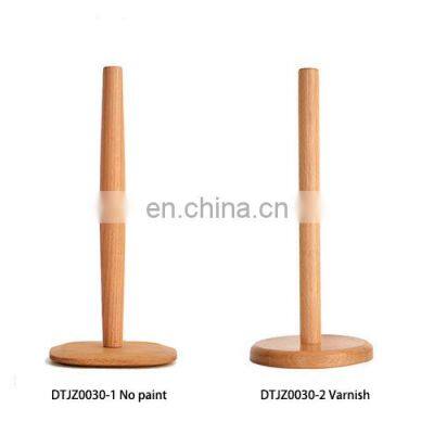 Wholesale Nordic Beech Paper Towel Holder Tissue Paper Holder Rag Paper Towel Holder For Kitchen Storage photo-3