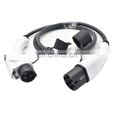 16A 32A 1 3 Phase Ev Charger Mode Level 3 Electric Ev Charging Cable Car Type 2 Type 1 To Type 2 Ev Charging Cable