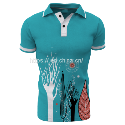 Fashion Comfortable Polo Shirts From 100% Polyester.