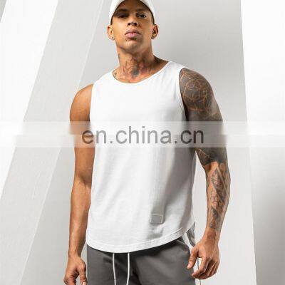 Custom Logo Tank Tops Wholesale Gym Tank Top Men Casual PRINT Summer XXL OEM Anti Vest Style Sportswear Pattern Hooded Wear Neck