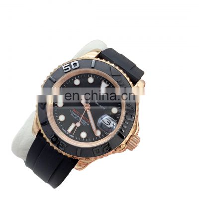 Luxury Men's Watch Custom Automatic Mechanical Watch 2813 Movement Mineral Glass Water Resistant 316L Stainless Steel