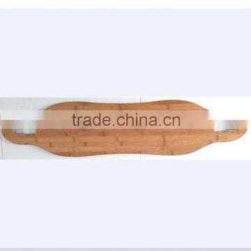 OEM wood Canada maple or bamboo drop through longboard deck model-014