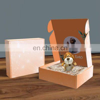 Коробки из фальцевого картона для обуви, одежды, ресниц, косметики, подарков с индивидуальным логотипом. Черные коробки для отправки, посылки. Коробки из гофрированной упаковки photo-2