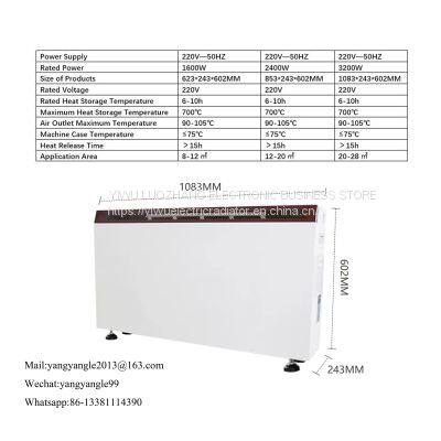 Energy saving electric radiator