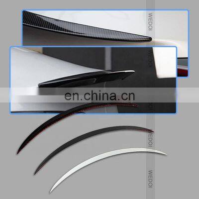 Hot Selling Dry Carbon Fiber for Tesla Model Y Auto Car Spoiler Rear Trunk Spoiler Wing