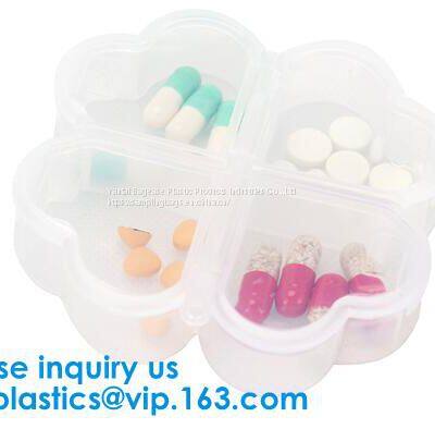 Week Pill Box 7 Day Medicine Pill Box for Health Care,Customized Logo Hot Sales Colorful Plastic Pill Box,7 Day Pill Box photo-4