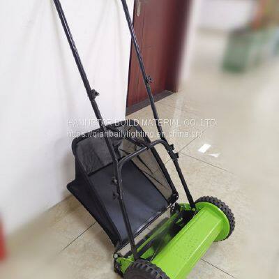 Grass Cutting Machine Garden Agriculture Hand Push Lawn Mower 12inch photo-2