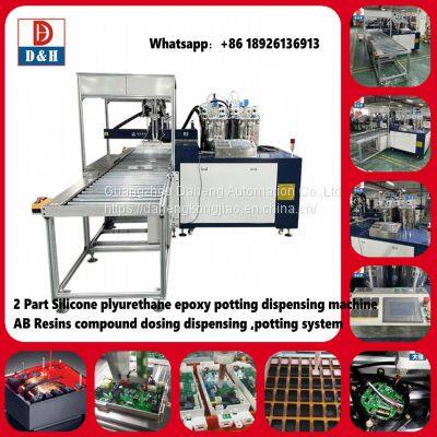 China High Quality Power Supply 2 Parts Glue Dispensing Machine photo-4