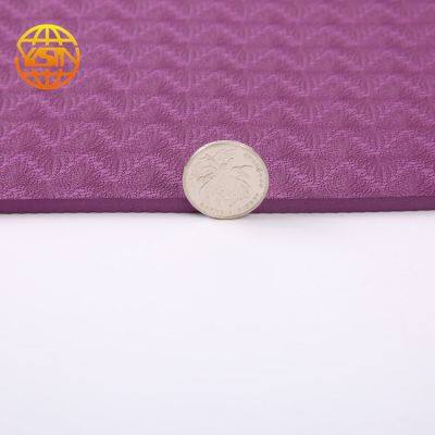 Eco Friendly Non-Slip Anti Skid Pilates Tpe Yoga Matewedoos Eco Friendly Yoga Mat Gym Fitness Sports photo-4