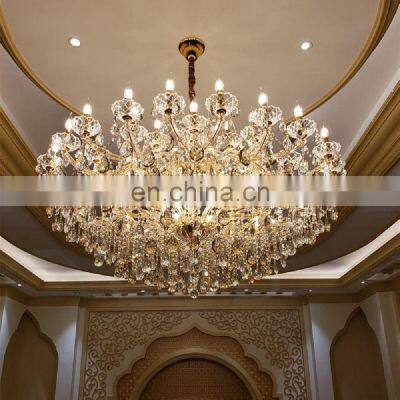 European Style Classic Living Room K9 Crystal Candle Chandelier