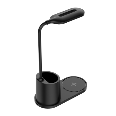 Best selling lamp pen holder magnetic wireless charge