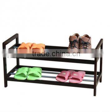 foldable wood shoe rack