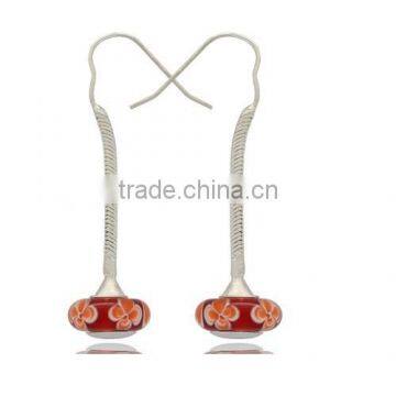 Fancy Enamel Crystal Ball Drop Earrings in Wholesale From Shenzhen photo-6
