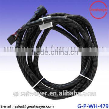 UL 1332 18AWG TFE 14 Pin Socket To 14 Way Connector Wiring Harness For Forklift