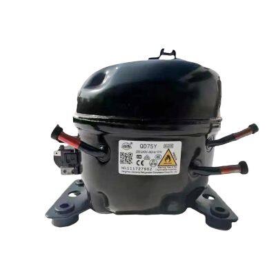 Original Wansheng R600A refrigerator compressor QD75Y