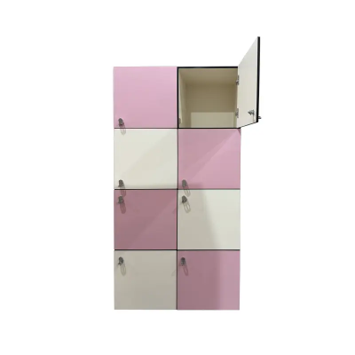 Modern Design Durable Waterproof HPL Board Changing Room Locker photo-2