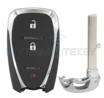 FCC HYQ4AA 315mhz Smart Key 3 Button HYQ4EA 433mhz ID46 Chip for Chevrolet Equinox Spark Sonic 2016-2022 PN 13529665 13529639 photo-2