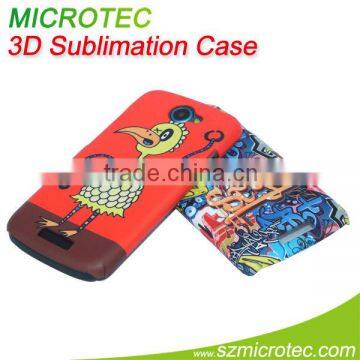 hot sale custom 3d sublimation cover case for HTC One S