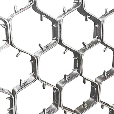 Refractory Lining Supplier Stainless Steel Hexmesh/Hexsteel Metal/Hex Grid