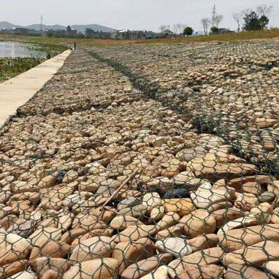 Welded gabion mesh, landscaping stones, garden stone, boutique homestay, explosion-proof courtyard