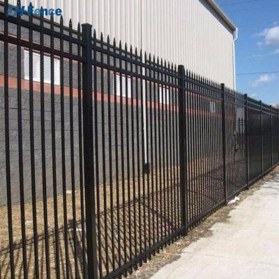 Customizable Powder Coated Wrought Iron Steel Fence Panels for Decorative Boundaries photo-5