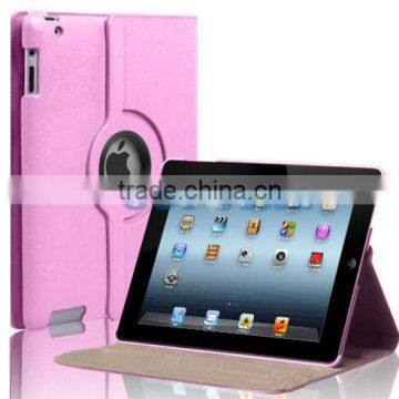 Lichee Pattern 360 Rotate Leather Case For Ipad Covers photo-4