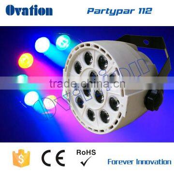 Eyourlife Hot Disco Light 12x1W Led Par RGBW DMX LED PARTY LIGHTS STAGE LIGHTING EFFECT STROBOSCOPE BEAM LASER Christmas photo-2