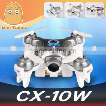 minitudou cheerson cx-10w cx10w drone with hd camera mini nano drones wifi phone controlled app                        
                                                Quality Choice