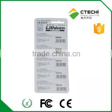 3V Maxell CR2032 Lithium Button Battery Blister Card Package, 5pcs per Card, 3v Watch Li-ion Battery photo-5