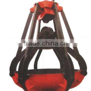 grab bucket of gantry crane/overhead crane for scrap handling