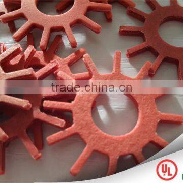 end plate fiber for motor rotor molding part