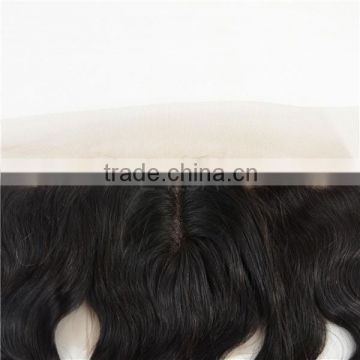 Brazilian human hair natural hairline full lace frontal hair pieces