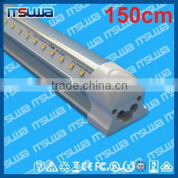 ETL 8feet LED fluorescent light, double-end power input, All Voltage