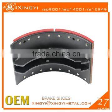 VOLVO BRAKE SHOES FOR HEAVT DUTY TRUCK, WIDTH 225 WITH LINING